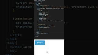 CSS Magic: Make a Button Glow When Hovered  #NextJS #UIUX #UIUX #CodingTips
