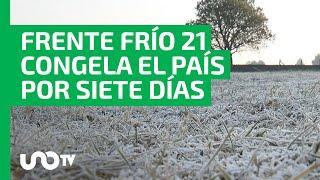 Frente frío y tormenta invernal azotarán 7 días al país: piden hacer esto para protegerse