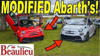 MODIFIED Abarth's TAKEOVER Italian show!