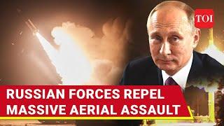 Russia Rains Scores Of Missiles; Furious Moscow Confronts Dozens Of Drones Fired By Ukraine | Watch