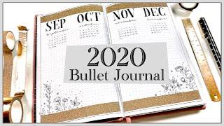  NEW BUJO SETUP  2020 minimalist bullet journal setup  PLAN WITH ME 