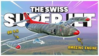 This is SWITZERLANDS Super Jet (War Thunder FFA P-16)