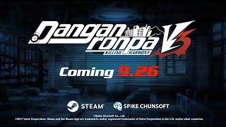 Danganronpa V3 Killing Harmony PC Release Trailer - Live Stream Date [PC Trailer /Steam Trailer]