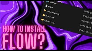 How to install flow (graphs) on ae - TUTORIAL