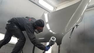 carpainting: Audi tt hood vertical