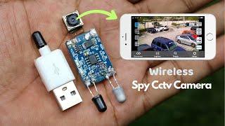 How To Make Wireless Spy Cctv Camera - Using LED Sensor