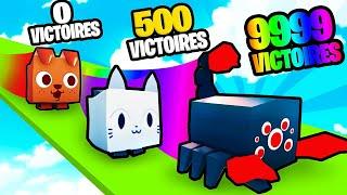 5,000,000 DE VITESSE EN 1 CLIC DANS LE SIMULATEUR D'ANIMAUX DE VITESSE ! (Roblox Pet Race Clicker)