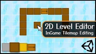 InGame Tilemap Editing - 2D Level Editor with Unity - Tutorial
