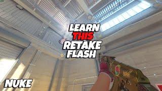 This Flashbang will make life easier on #Nuke ! #Retake #CS2