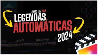 Melhor plugin de Legenda automáticas para Final Cut Pro 2024