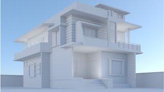 House Design Tutorial in 3DS Max | 3DS MAX for Beginners