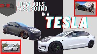 HOW DOES BASS SOUND IN A TESLA?