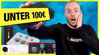 Top 5 beste Audio Interfaces UNTER 100€