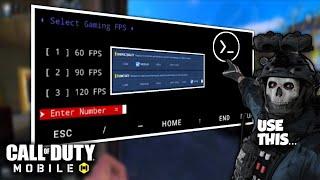 GFX-Tools For COD Mobile | 60 upto 120 FPS in Low End Device | Termux CODM Tutorial 2024