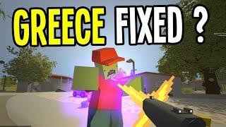 Unturned - GREECE MAP gets FIXED - Greece Map Survival - Episode 10