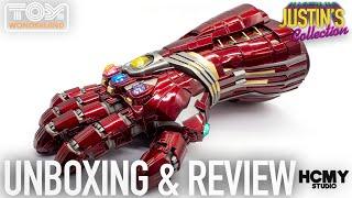 Avengers Endgame Nano Gauntlet Diecast Wearable Review - Life Size Prop Replica