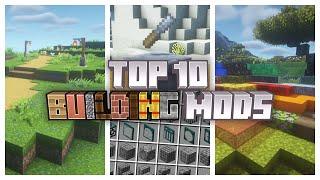 Top 10 BUILDING Mods for Minecraft!