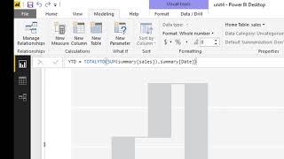 40 Waterfall chart PowerBI