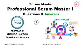 Professional Scrum Master PMS 1 - 50 Questions & Answers - 1