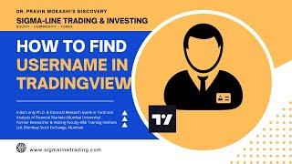 How to find username in TradingView