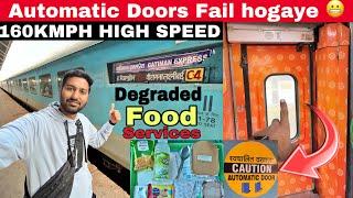 Gatiman Exp High Speed Journey at 160 KMPH •Automatic Doors Fail hogaye•