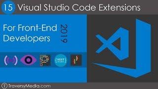 15 VS Code Extensions For Front-End Developers in 2019