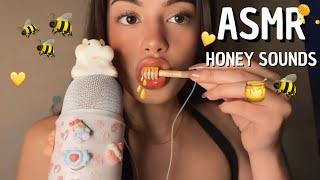 ASMR | Honey sounds  (Honey mukbang, sonidos de miel, mouth sounds, eating sounds)