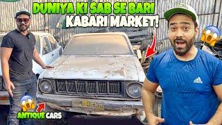Dunia ki sub se bari kabari Market in Karachi !!! Ahmed khan vlogs !!!