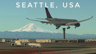 10 Minutes of PURE Plane Spotting in Infinite Flight | SEATTLE TACOMA INTI. AIRPORT (KSEA) USA