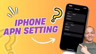 How To Access APN Settings on iPhone - 2024