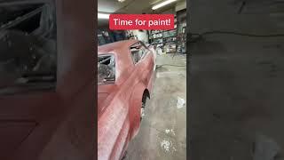 PAINTING MY SHOW CAR MUSTANG WITH RUSTOLEUM TURBO CANS! HOW TO SPRAY PAINT A CAR! WORST DECISION !