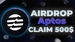 NEW CRYPTO AIRDROP CLAIM 500 Aptos TOKEN INVEST PROJECT 2024