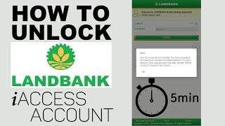 Landbank iAccess | Locked iAccess Account? No Problem | How to Unlock iAccess Using Your Cellphone