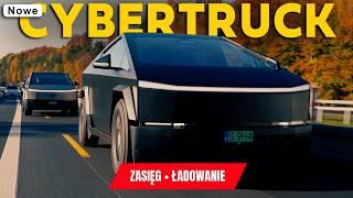 JEDZIEMY 3 TESLAMI CYBERTRUCK W POLSKĘ! JAKI ZASIĘG I MOC ŁADOWANIA?  Test w Polsce 