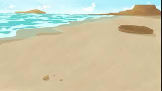 The beach - Animation 2D