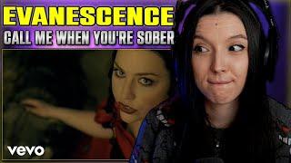 Evanescence - Call Me When You're Sober | FIRST TIME REACTION