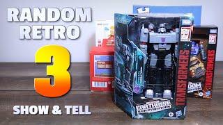 ASMR - RANDOM RETRO 3 (Transformers, Nintendo, Simpsons) - Whispered Show & Tell