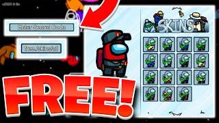 SECRET CODE TO GET FREE SKINS IN AMONG US! HOW TO GET FREE SKINS IN AMONG US MOBILE (iOS/ANDROID)