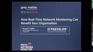 Webinar: How Real Time Network Monitoring Can Benefit Your Organisation