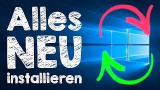 Windows 10 neu installieren  Tutorial: Den Computer neu aufsetzen, ohne CD