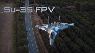 FPV SU-35 Formation Flight With 3D Printed P-38 - HD 50fps