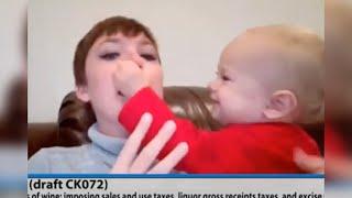 Minnesota Lawmaker’s Baby ‘Attacks’ Her During Zoom Hearing #shorts