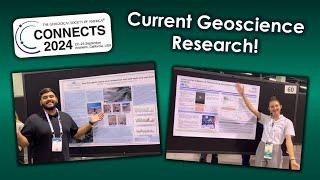 Poster Presentations at Geological Society of America Meeting, GSA Connects 2024! w/@GEOGIRL