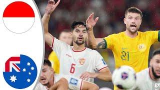 Indonesia vs Australia 0-0- All Goals & Highlights -2024