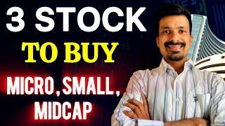 Best 3 Stocks For Long Term | MICRO-CAP , SMALL CAP , MIDCAP