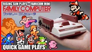 Nintendo Famicom Mini - Quick play of each game