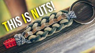  Paracord Hex Nut Keychain TUTORIAL | Sanctified Knot Paracord | This Is NUTS!