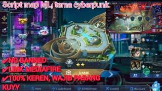 TERBARU!!  Script Background ML tema cyberpunk, 100% no banned dan di jamin keren banget