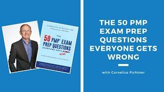 Book Launch & Book Giveaway: The 50 PMP Exam Prep Questions Everyone Gets Wrong