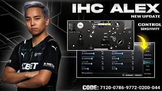 PMGC IHC ALEX Kode Sensitivitas Baru/ Kode Kontrol IHC ALEX | PUBG/BGMI